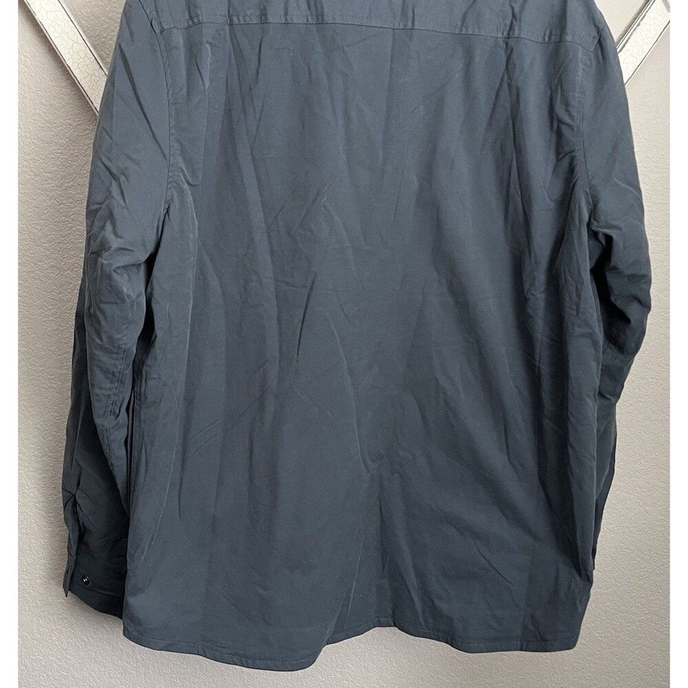 New! Eddie Bauer Men’s L Fleece Lined Shirt Jacket Shacket - Picture 10 of 12
